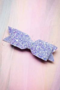 FromNicLove - 50s Put A Bow On It Hair Clip in Lila