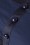 Collectif Clothing - Nyoko Fishtail Pencil Dress Années 50 en Bleu Marine 5