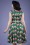 Lady V by Lady Vintage - Isabella Fabulous Flamingo Swing Dress Années 50 en Vert 6