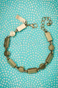 Lovely - Rosewater Stone Bracelet Années 50 4