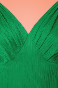 Miss Candyfloss - TopVintage exklusiv ~ Odessa Swing-Kleid in Smaragdgrün 3