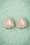 From Paris with Love! - Dashing Diamonds Triangle Shaped Studs Années 50 en Rose
