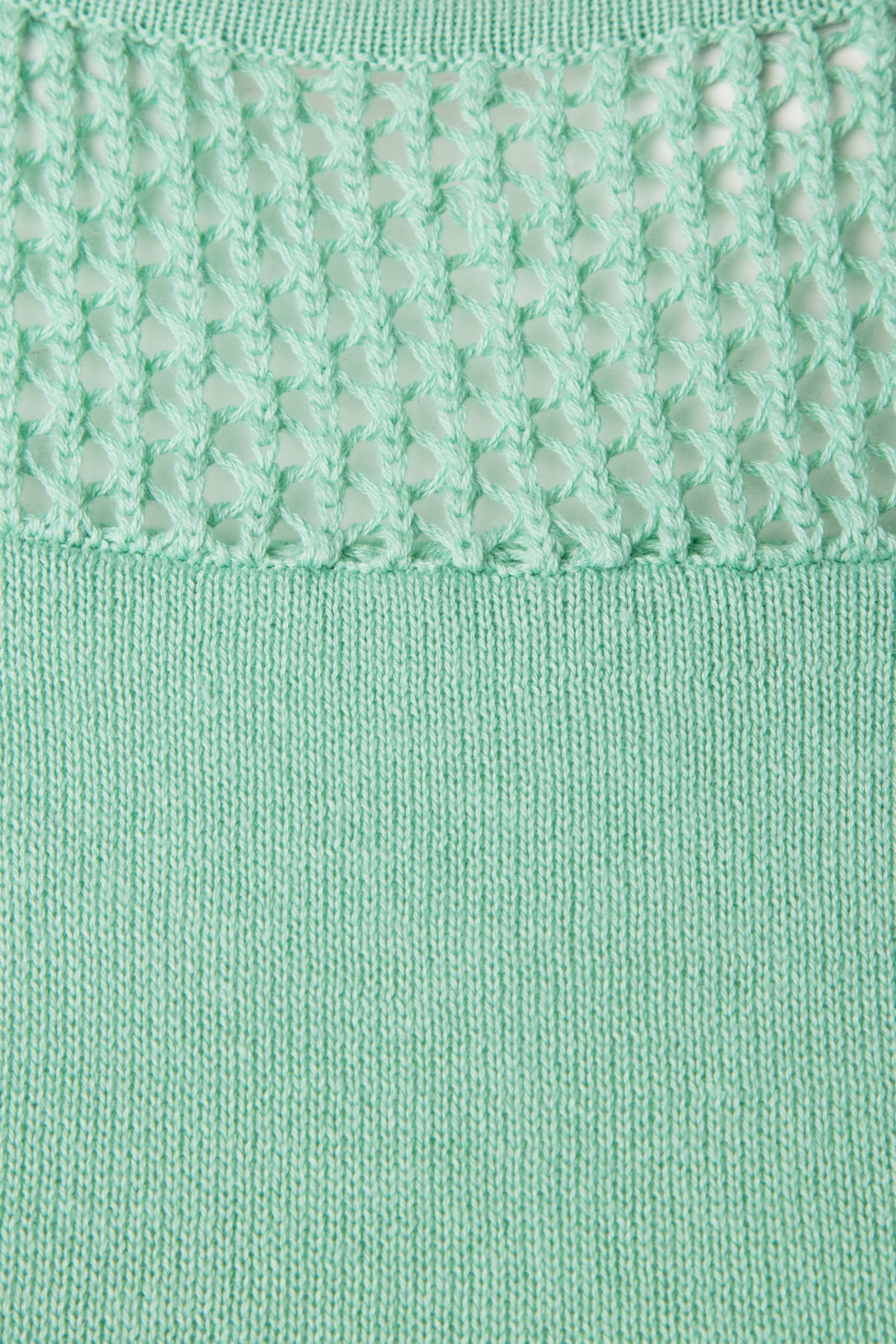 Collectif Clothing - Claire gebreide top in antiek groen 3