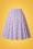 Collectif Clothing - Tammy Gingham Skirt Années 50 en Lilas 3