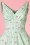 Miss Candyfloss - 50s Odessa Bake Swing Dress in Mint Stripes 4