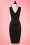 Vintage Chic for Topvintage - 50s Janice Pencil Dress in Black 2