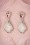 LoveRocks - 40s Crystal Tear Drop Earrings in Silver 3