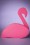 Lulu Hun - Grace Flamingo Bag Années 60 en Rose Vif 5