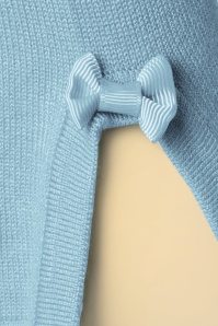 Banned Retro - Addicted Sweater Années 50 en Bleu Ciel 2