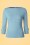 50s Addicted Sweater in Baby Blue