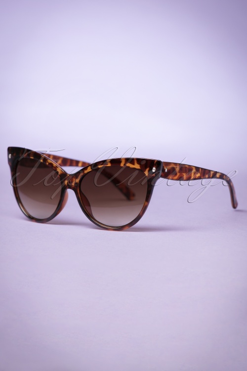 So Retro - 50s So Retro Great Cat Sunglasses in Turtoise 3