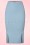 Dancing Days by Banned Baby Blue Pencil Skirt with Bows 120 30 21507 20170508 0004w
