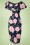 Unique Vintage Floral Wiggle Pencil Dress 100 39 21461 20170510 0002w