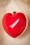 Banned Retro - Starburst Heart Clutch Années 50 en Rouge 2