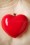 Banned Retro - Starburst hartkoppeling in rood