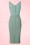 Miss Candyfloss - 50s Elvy Beads Pencil Dress in Mint 6