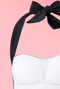 Bunny - Elsie Gingham badpak in zwart en wit 9