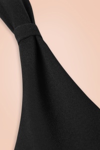 Vintage Diva  - De Eve-jurk in zwart 13