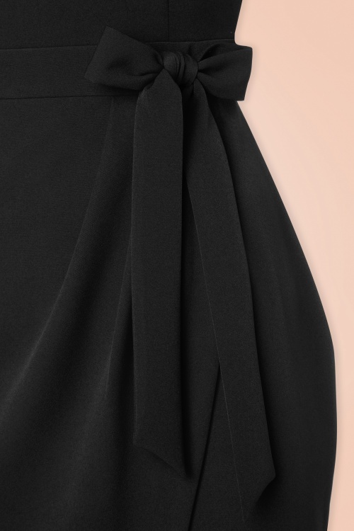 Vintage Diva  - De Eve-jurk in zwart 14