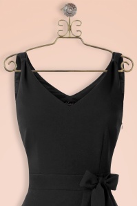 Vintage Diva  - De Eve-jurk in zwart 12