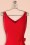 Vintage Diva  - De Eve-jurk in rood 8