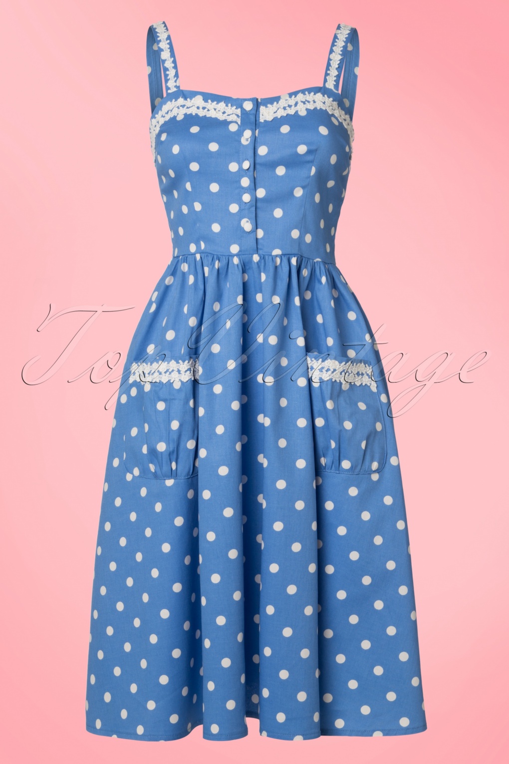 1940s Polka Dot Dresses