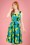 Hearts & Roses - Nancy Lemon Swing Dress Années 50 en Turquoise