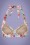 Bettie Page Swimwear - Romance Floral Bikini Années 50 en Crème 8