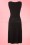 Topvintage Boutique Collection - 50s The Janice Dress in Black 4