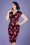 Lindy Bop Floral Pencil Dress 100 14 21243 20170501 0008w