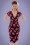 Lindy Bop Floral Pencil Dress 100 14 21243 20170501 1