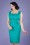 Dolly and Dotty Pencil Dress in Turquoise 100 32 20724 20170502 1W