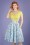Bunny Andrina 50s Pastel Blue Mermaid Skirt 122 39 21054 20170322 1W