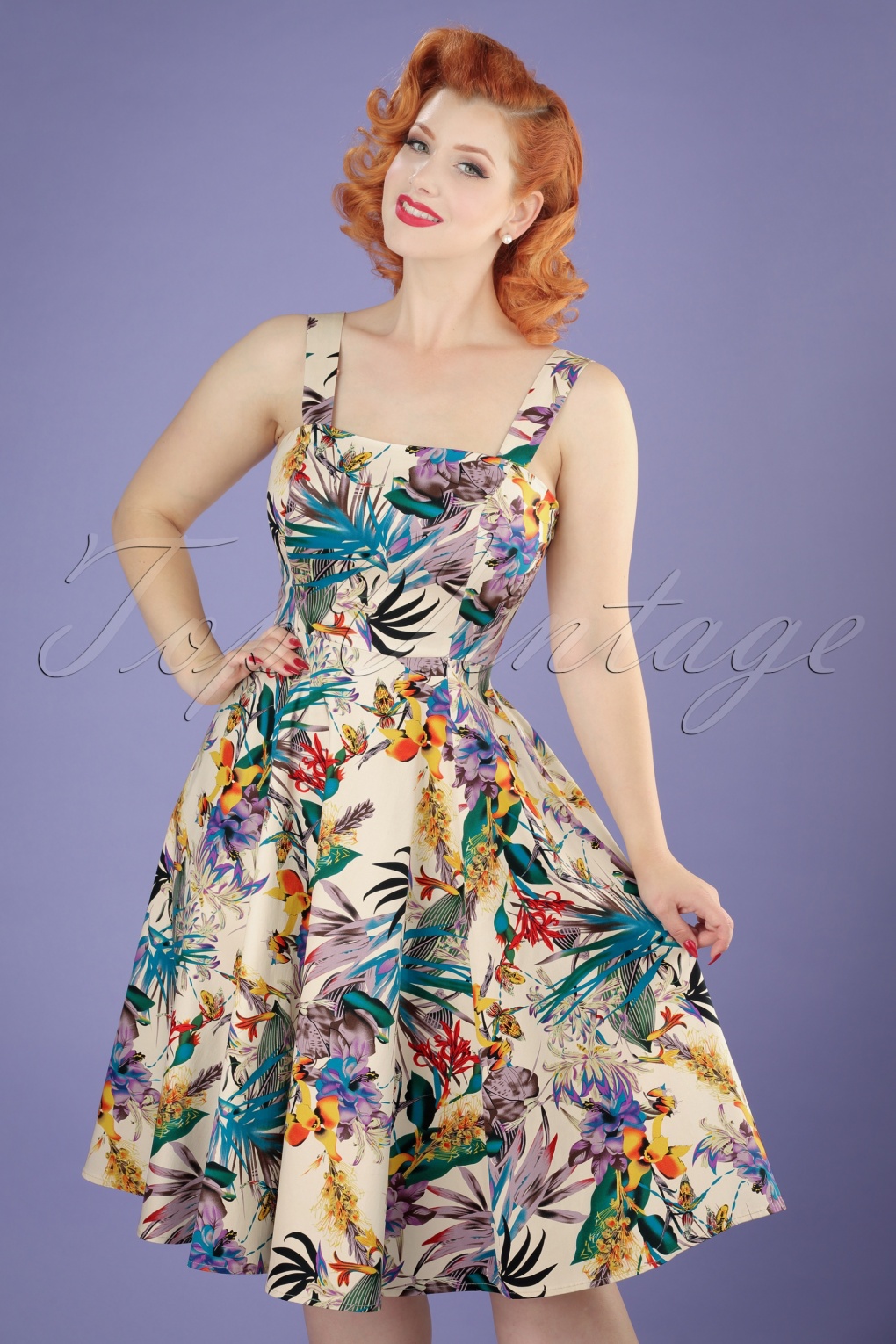 Retro Tiki, Tropical, Hawaiian Style Dresses