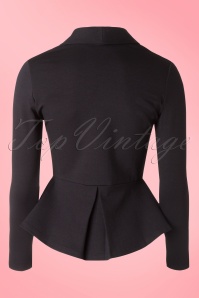 Heart of Haute - 50s Diva Suit Jacket in Black 8