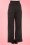 Bunny - Nelly Bly Classy Trousers Années 40 en Noir 3