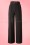 Bunny - Nelly Bly Classy Trousers Années 40 en Noir