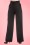 Bunny - 40s Nelly Bly Classy Trousers in Black 5