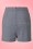 Collectif Clothing - Talis Striped Shorts Années 50 en Blue Marine et Ivoire 4