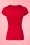 Steady Clothing Piped Sophia Tee In Red 111 20 17050 20151123 0006W
