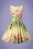 Lady V by Lady Vintage - Tea Flamingo Swing-Kleid in Hellgelb 3