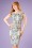 Dancing Days by Banned Floral Bird Pencil Dress 100 57 20917 20170517 0013W