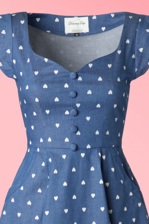 Dancing Days by Banned Judy Swing Denim Skirt 02 39 17855 20160502 0002V1