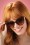 So Retro - So Retro Verona Sunglasses Années 60 en Écaille de Tortue