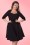 Pinup Couture - Lorelei swingjurk in zwart 8