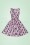Lady V by Lady Vintage - Tea Fantastic Cats-jurk in roze 5