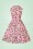 Lindy Bop - 50s Matilda Cupcakes Swing Dress in Pink 7