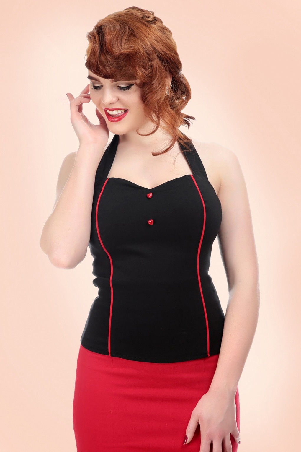 sweetheart halter top
