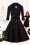 Pinup Couture - 50s Lorelei Swing Dress in Black 9