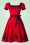 Heart of Haute Simone 50s Red Swing Cat Dress 102 27 18168 20160526 0018W